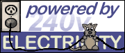 Powered by 240 volts!