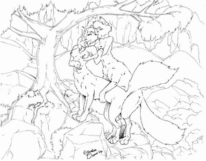 Fellana and Strata make love