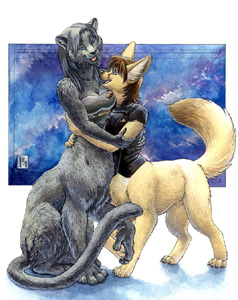 Bluemist and Sanddune